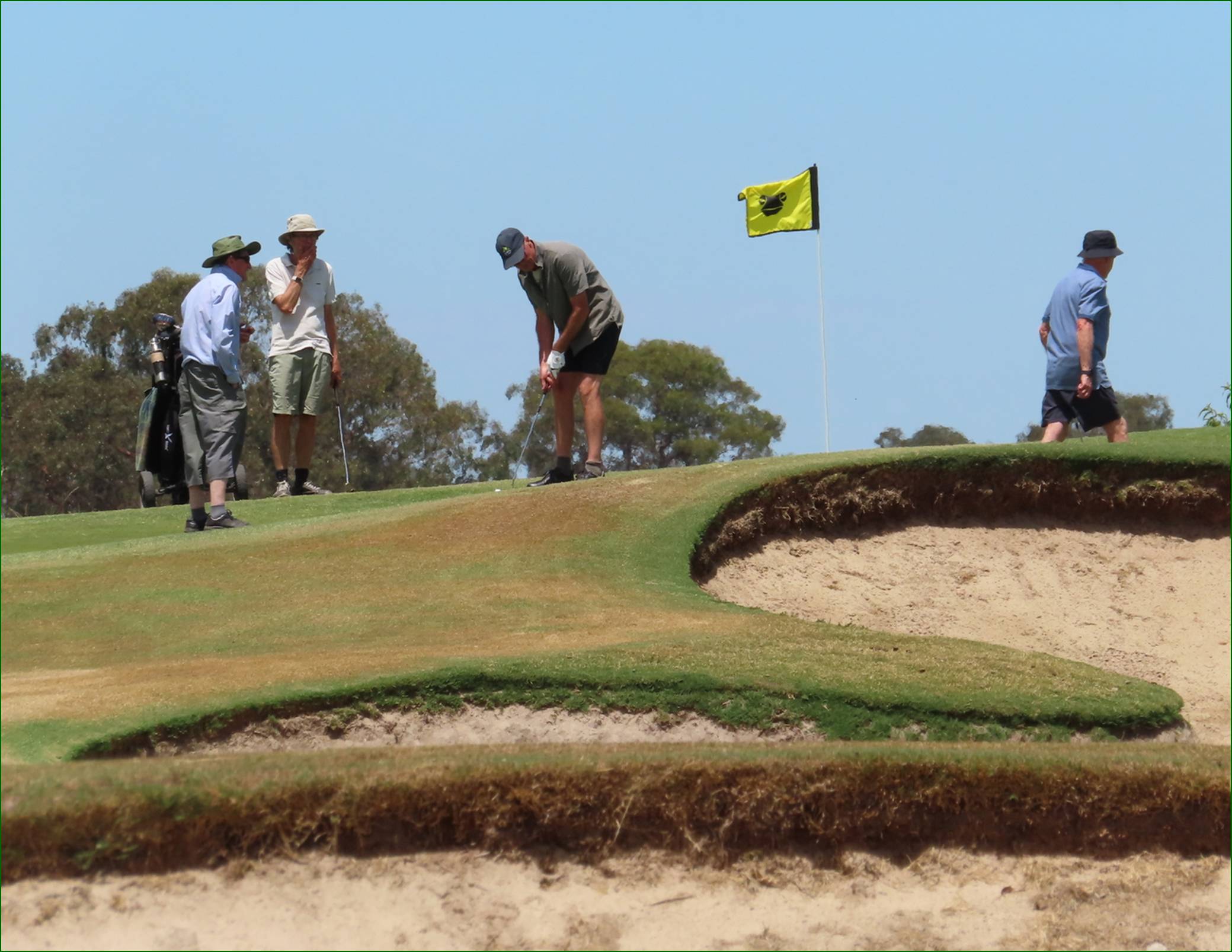 A group of people on a golf course

AI-generated content may be incorrect.